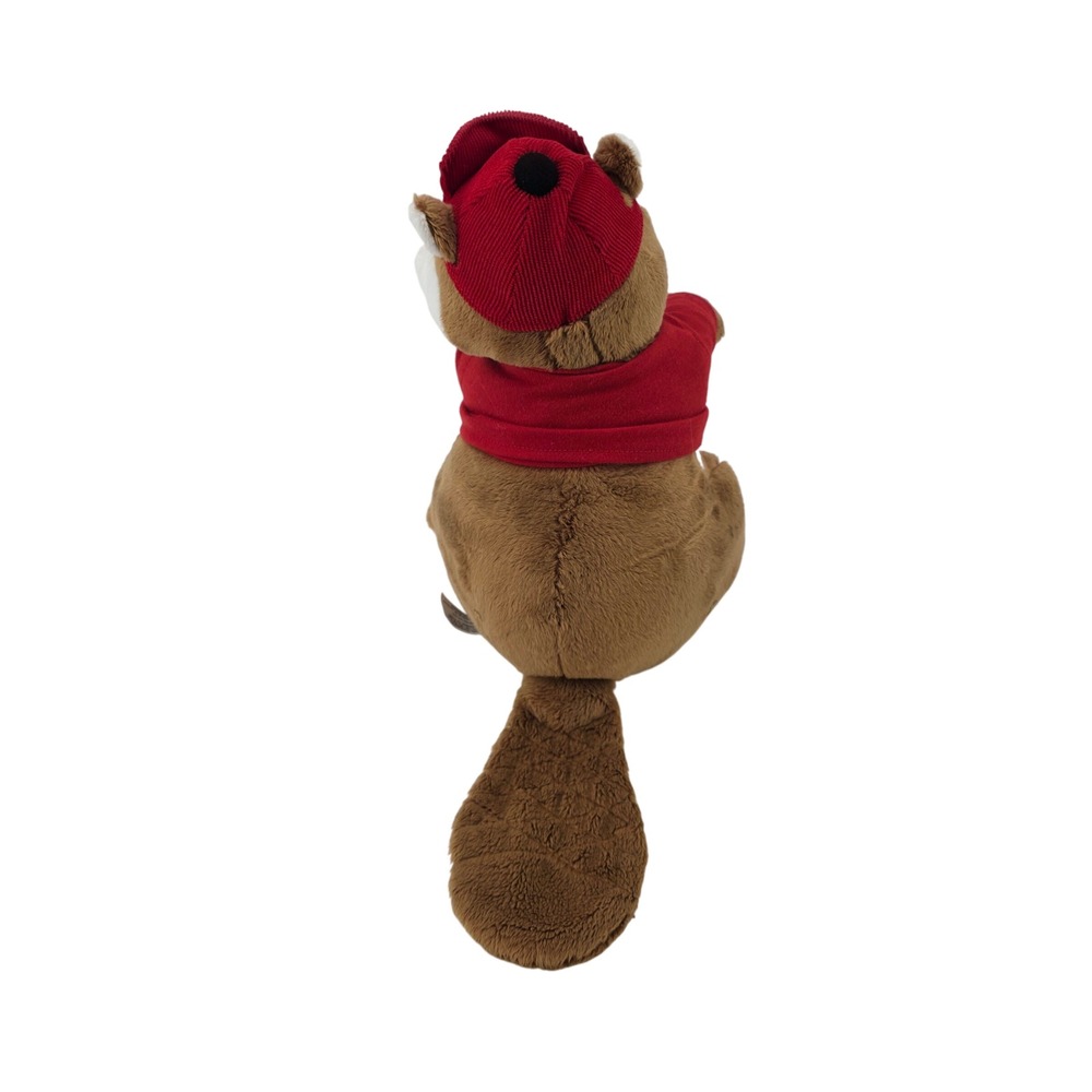 Buc ee's Beaver Plush Toy Red Hat Shirt Mascot‎ Stuffed Animal Kids - Picture 3 of 10
